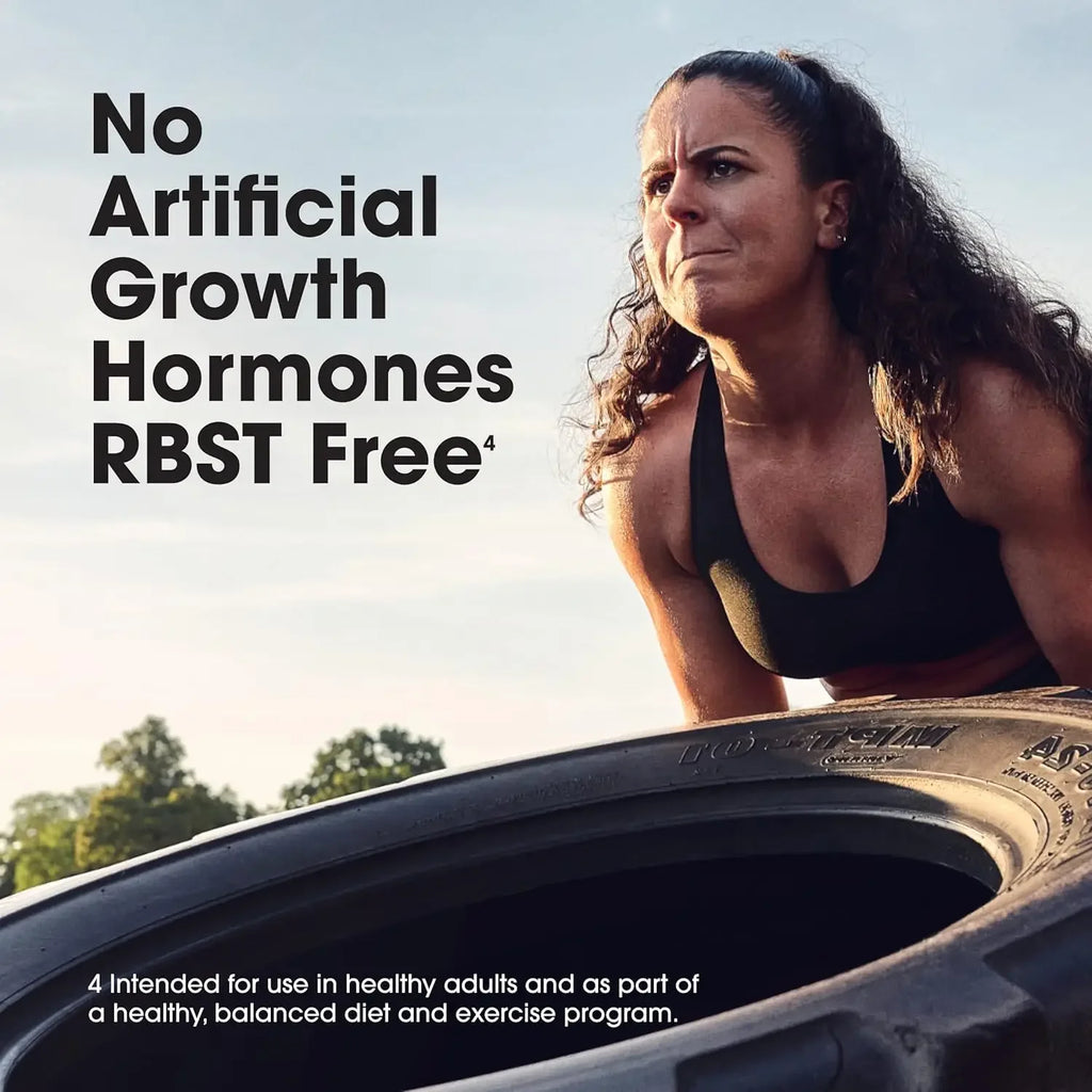 Dark Chocolate - 100% Grass-Fed Sports Nutrition Whey Protein Powder for Muscle Growth