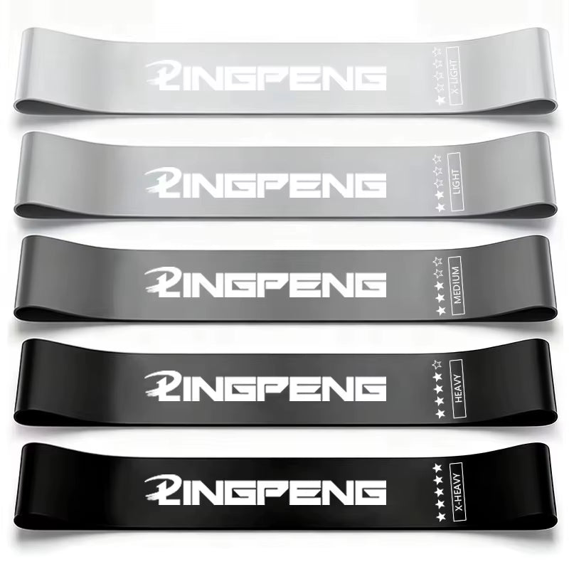 Different Resistance Bands Yoga Band Fitness Exercise Training Hip Tension Band Leg Squat Dance Elastic Loop Stretch Band