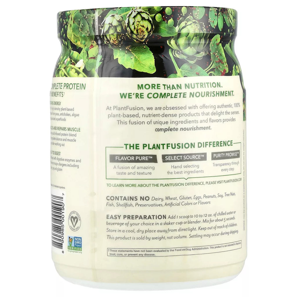 Plantfusion Complete Protein, Protein Powders