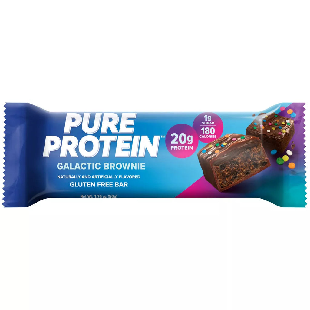 Pure Protein 20G Protein Bar - Galactic Brownie - 12Ct